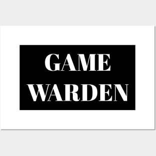 Game Warden Halloween Tshirt Posters and Art